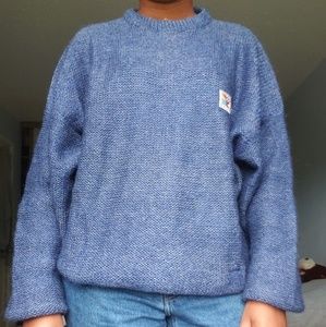 Blue crewneck